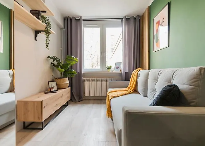Close-Central Warsaw Apartment - Great Location - Cozy Studio Apartment - Ogrodowa#2